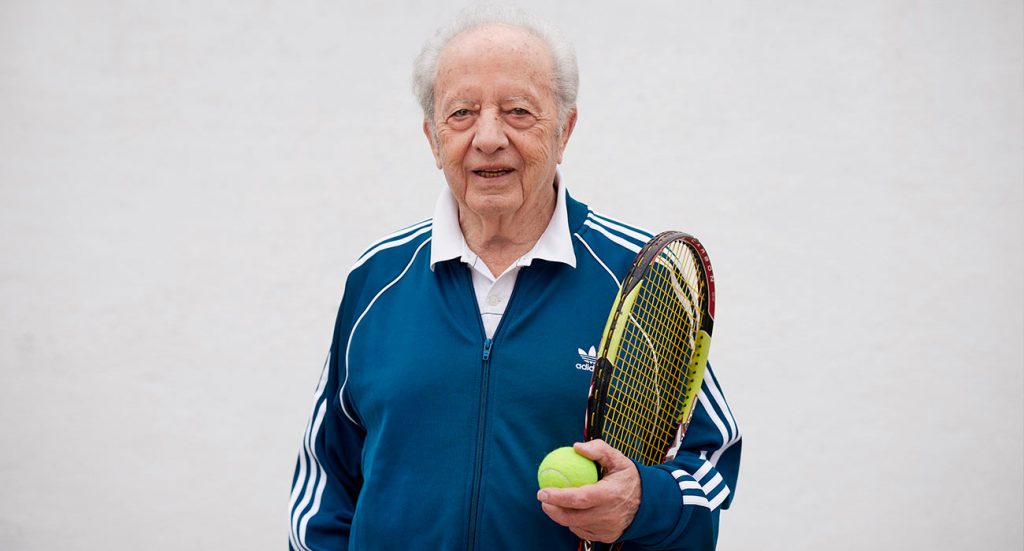 Enrique Ayala, campeón de España de tenis a los 90 años | Sevilla Senior
