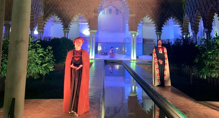 Visitas nocturnas teatralizadas en el Alcázar de Sevilla