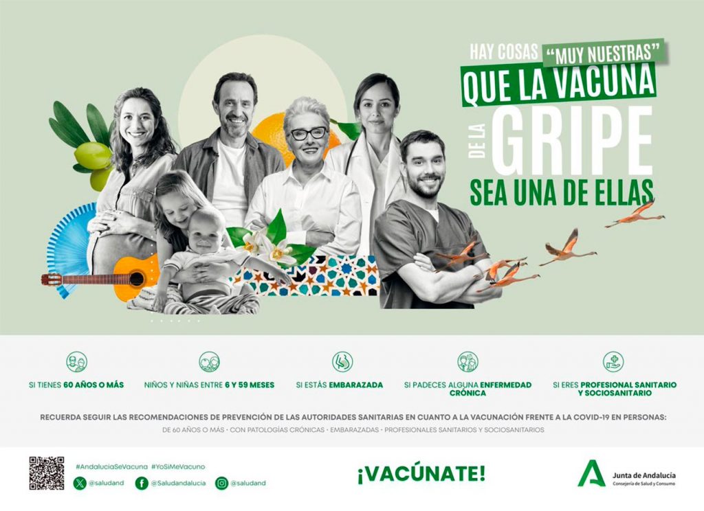 Campaña de vacunación de la gripe y el Covid en Andalucía 2023 2024 | Sevilla Senior