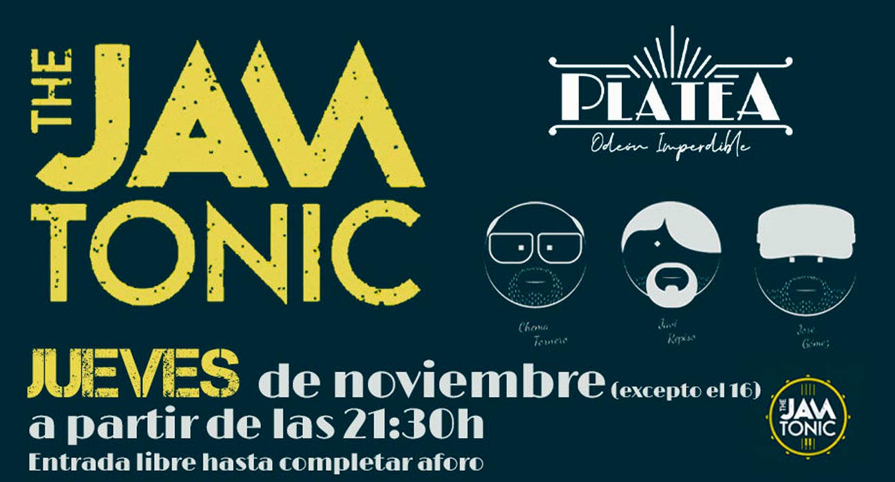 The Jam Tonic, un espectáculo musical participativo en Platea Odeón