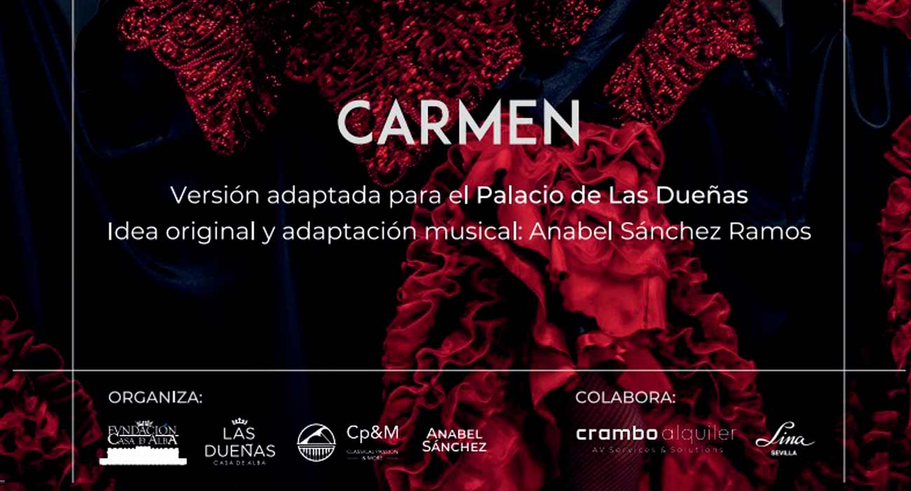 Cartel de Carmen de Bizet | Sevilla Senior