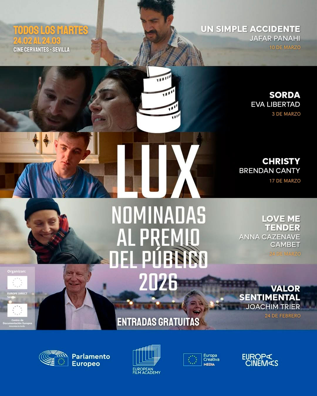 Cine gratis en el Cervantes de Sevilla | Sevilla Senior